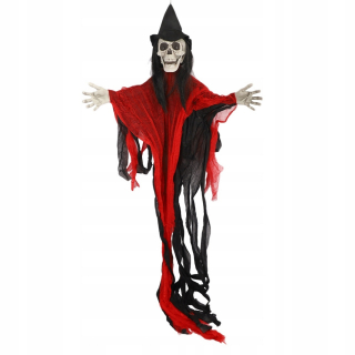 Halloweenska dekorácia na zavesenie kostry duchov