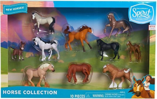 Spirit koník Mustang - Giochi Spirit Mustang Set 10 figúrov