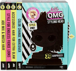L.O.L. OMG Styling Head Royal Bee - stylingová hlava