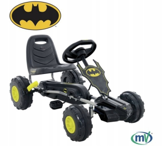 BATMAN - GOKART Go Kard Batman Vozidlo Batman na pedále