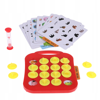 BING A PRIATELIA - Bingo hra pre deti Multicolor Deti