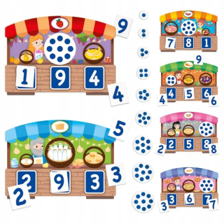 BING A PRIATELIA - Headu montessori bingo hra 123 Russell