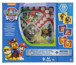 PAW Patrol - Hra Dog Patrol popup pamäť čínsky spin master