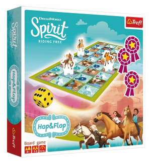 Spirit koník Mustang - Hra Trefl Hop & Flop Spiriting Zdarma