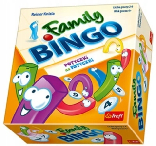 BING A PRIATELIA - Party hra Trefl Family Bingo
