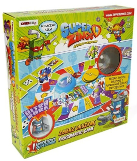 SUPER ZINGS - Game Board hra Super Zings Zbierajte tím