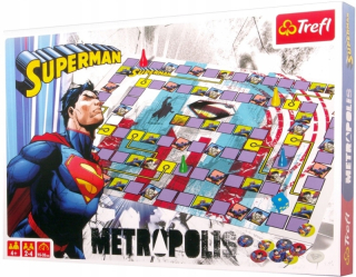Superman - Stravovanie hra Superman, Metropolis, Trefl 01357