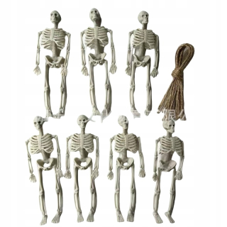 Detská hračka Gumený skelet Mini 10 ks