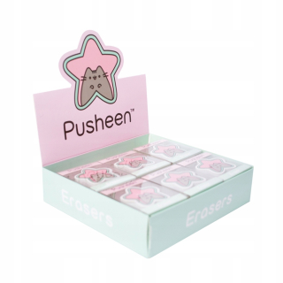 Pusheen - Eraser pre Puschen Papule - Display 12 ks