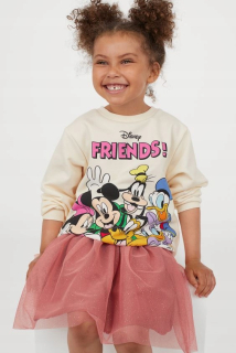Minnie Mouse - H & M Mikina Disney Minnie 134/140 Tlač