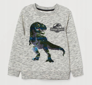 Jurský svet - H & M Mikinové flitby Jurassic World 98