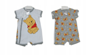 Medvedík Pú - H & M Dva Balenie Roztomilé Rampers Kubuś R.0-1M