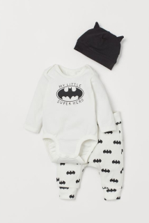 BATMAN -  H & M Jersey Set 3 Pak Batman 56
