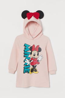 Minnie Mouse - H & M šaty Mouse Minnie Hood Kokard