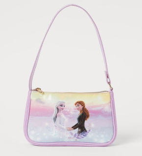 Elsa Frozen - H & m rameno kabelka Brocade mrazená krajina ľadu
