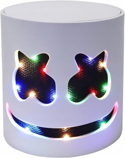 Maska Halloween - Halloween DJ maska viedla marshmallow marshmallow