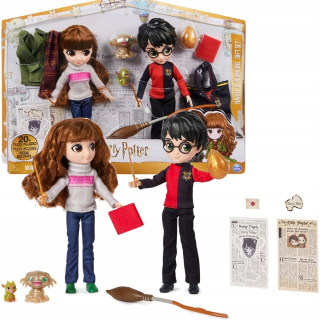 Harry Potter a Hermiona zberateľská sada bábik + príslušenstvo 20+ kusov