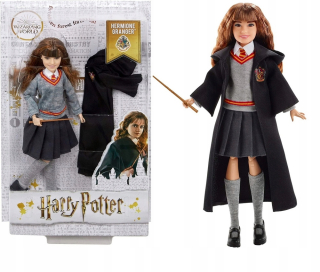 Originálna bábika Harry Potter, v súprave prútik a grifonov kostým.