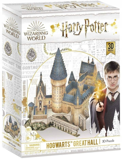 HARRY POTTER - Harry Potter 3D puzzle 185 el. Rokforts Veľká Sala