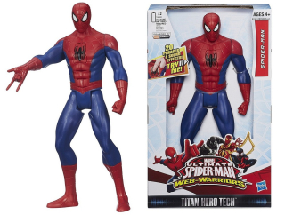 SPIDERMAN - HASBRO B1461 BIG ACTIONŠTRUKCE SPIDERMAN so zvukom
