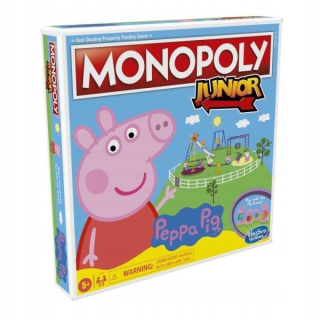 Pepa Pig - Hasbro hra Monopoly Junior Peppa prasa