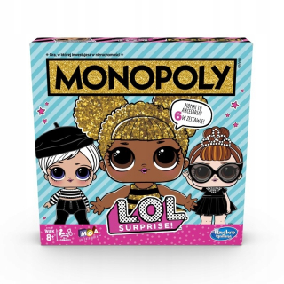 Bábiky LOL - Hasbro doska hra Monopoly lol prekvapenie E7572