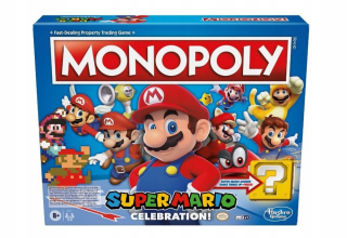 Super Mario - Hasbro hra Monopoly Super Mario Oslava