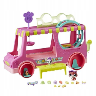 Littlest Pet Shop - Hasbro Littlest Pet Shop Food Truck s domácimi zvieratami