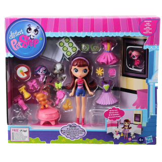 Littlest Pet Shop - Hasbro LPS Littlest Pet Shop Blythe a Domáce zvieratá S