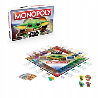 STAR WARS - HASBRO MONOPOLY STAR WARS MANDALORIAN DETSKÉ PL