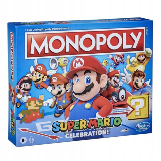 Super Mario - HASBRO MONOPOLY Super Mario Oslava E9517