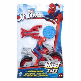 SPIDERMAN - Hasbro Spider-Man Spider Man na motocykli B9994