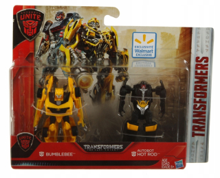 TRANSFORMERS - Hasbro Transformers Bumblebee + Hot Rod 2 v 1