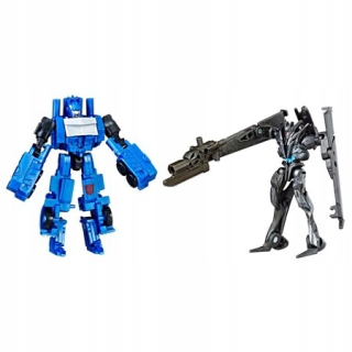 TRANSFORMERS - Hasbro Transformers Mini Optimus + Ravenspar 2 v 1