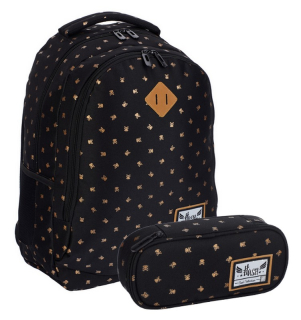 Školská taška - batoh, set, zostava - Hash Youth Batchpack Set pre dievčatá 4855