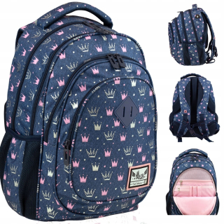 Školský batoh, taška - HASH BACKPACK ŠKOLSKÝ TORNISTER KORUNA PRE TRIEDU 1-3
