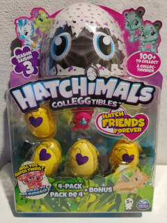 Hatchimals - Hatchi-wow Hatchals 4 pak vajcia prekvapenie sezóna 3