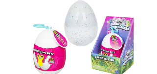 Hatchimals - Hatchi-wow Hatchals Keychain prekvapenie vo vajci + zvuk