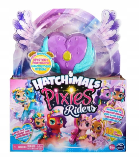 Hatchimals - Hatchi-wow Hatchals pixies bábika pet fialové 7462