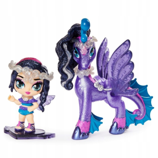 Hatchimals - Hatchi-wow Hatchals Pixies Jazdci Čierny Glitter - 20127520