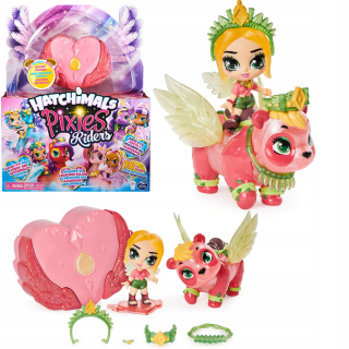 Hatchimals - Hatchi-wow Hatchals pixies jazdci bábika FIONA + AKC.