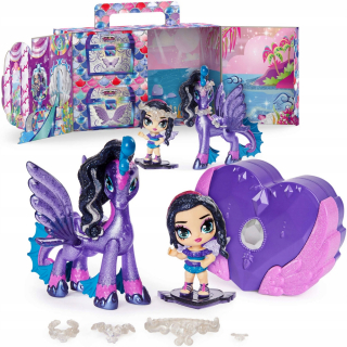 Hatchimals - Hatchi-wow Hatchals pixies jazdci bábika a domáce zvieratá + akc