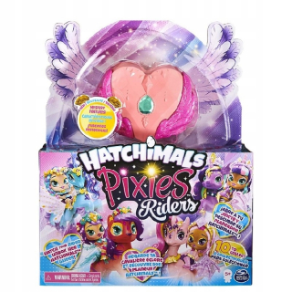 Hatchimals - Hatchi-wow Hatchals pixies jazdci Doll + PET 7464