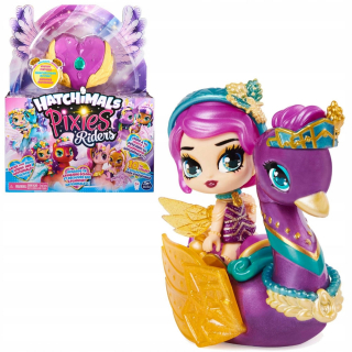 Hatchimals - Hatchi-wow Hatchals Pixies Jazdci Lilac Luna Swanling Swan