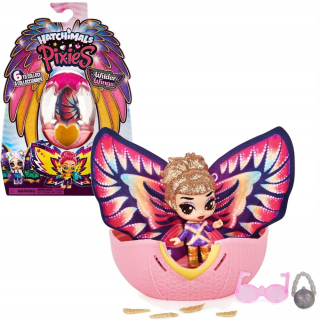 Hatchimals - Hatchi-wow Hatchals Pixies Wilder Wings Kit Groovy Ginny