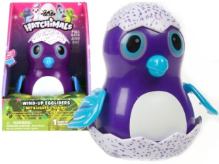 Hatchimals - Hatchi-wow HatchImals Interactive PET figurín fialová