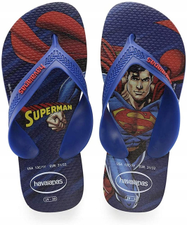 Superman - Havaianas Blue Flip Flops Superman 37/38