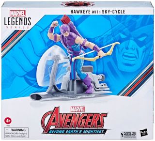 HAWKEYE with Sky-Cycle Figurka Hasbro MARVEL LEGENDS Avengers F7063 15 cm