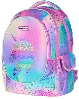 Školský batoh, taška - TORNISTER BATOHY HLAVY UNICORN OMBRE UNICORN