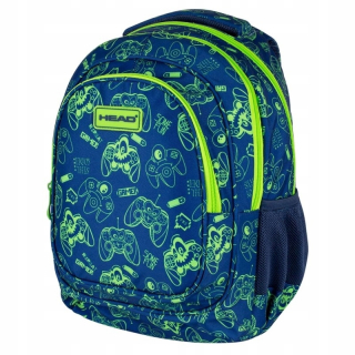 Školský batoh, taška - Head School Bathpack Gamer hra Paddy pre chlapca